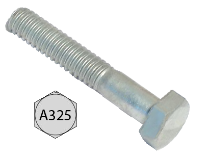 1-8 X 2 3/4 A325 STRUCTURAL HVY HEX BOLT HDG - USA